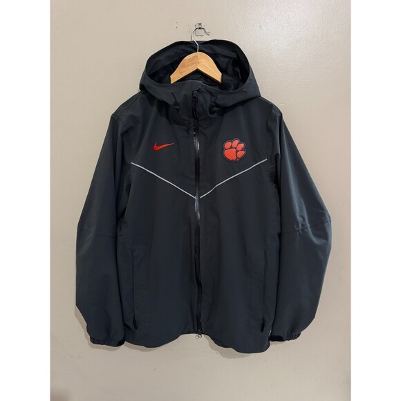 Nike Other - Mens M Nike Clemson Tigers Storm-Fit Team Issued PE Rain Windbreaker Jacket NCAA